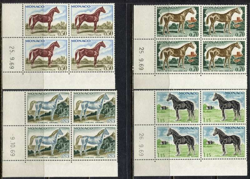Monaco - Animals - 1970 - MNH