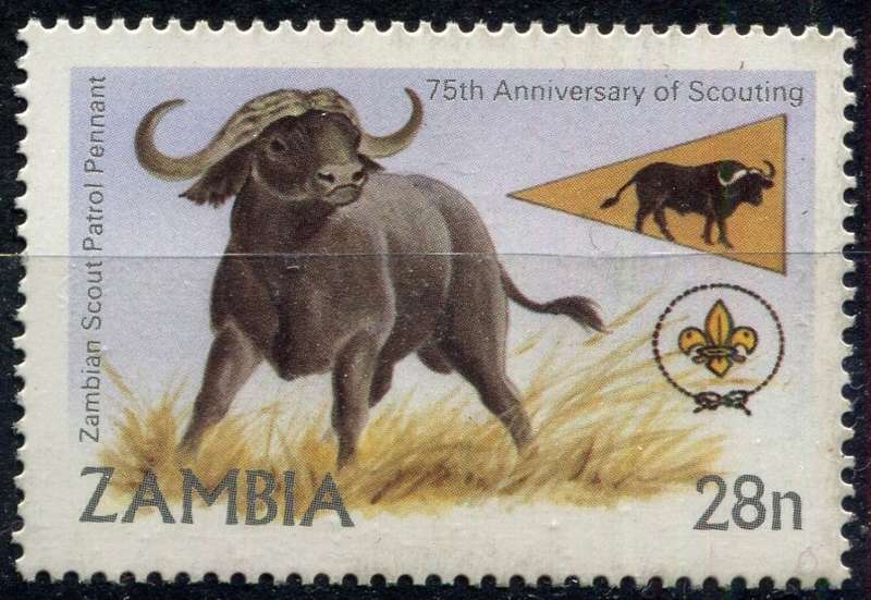 Zambia - Animals - 1982 - MNH
