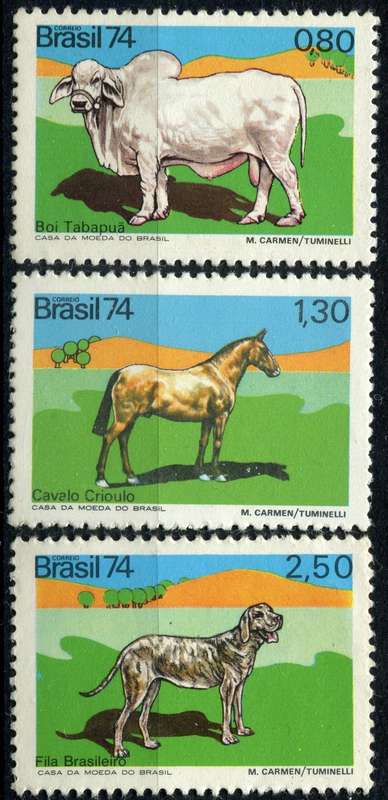 Brazil - Animals - 1974 - MNH