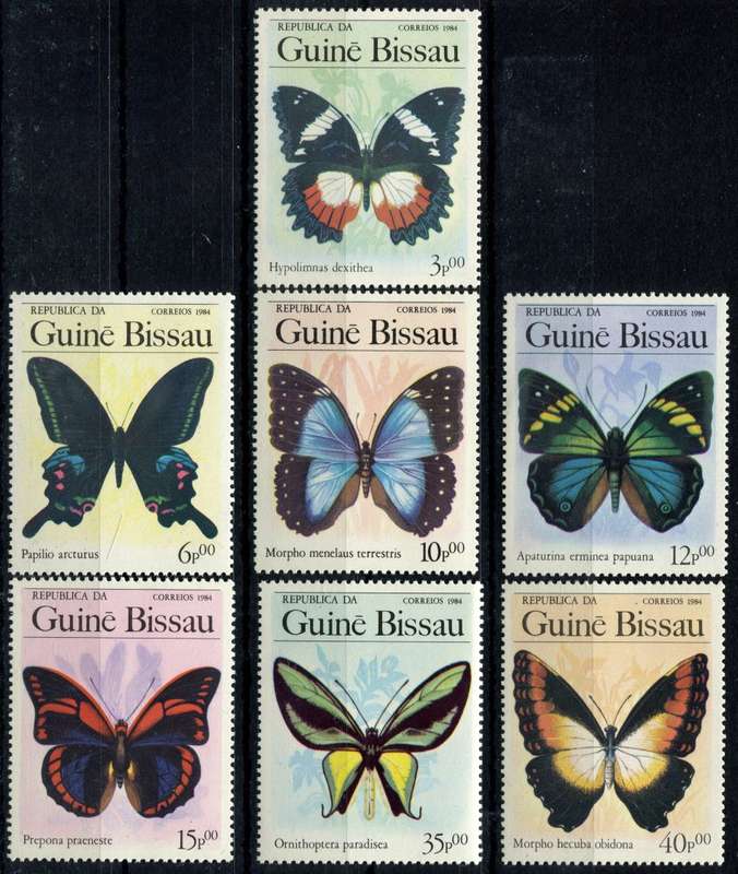 Guinee Bissau - Butterflies - 1984 - MNH
