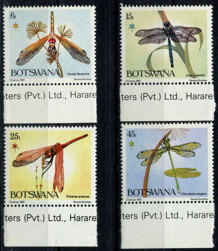 Botswana - Insects/Dragonflies - 1983 - MNH