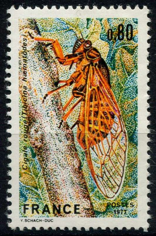 France - Insects - 1977 - MNH