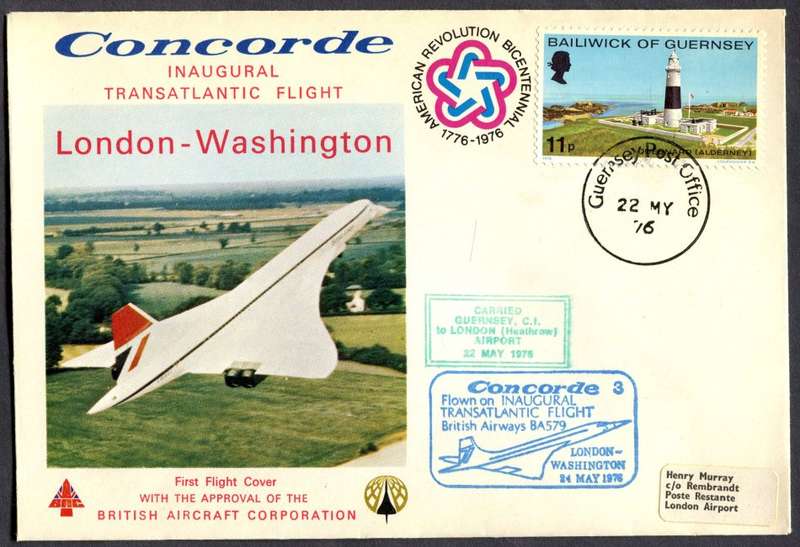 Guernsey - Concorde - Cover
