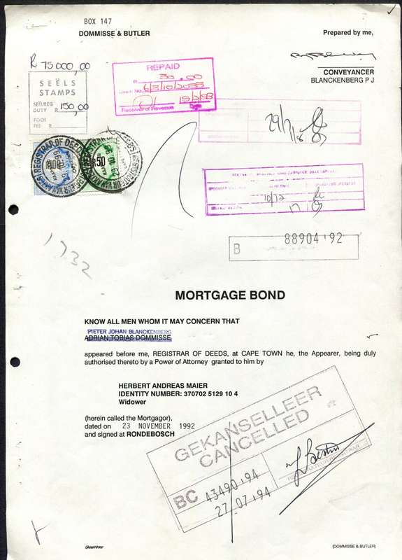 RSA - Document - Stamp Page Only