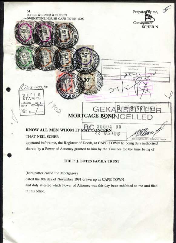 RSA - Document - Stamp Page Only