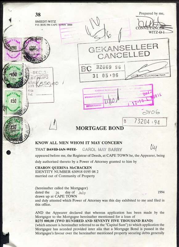 RSA - Document - Stamp Page Only