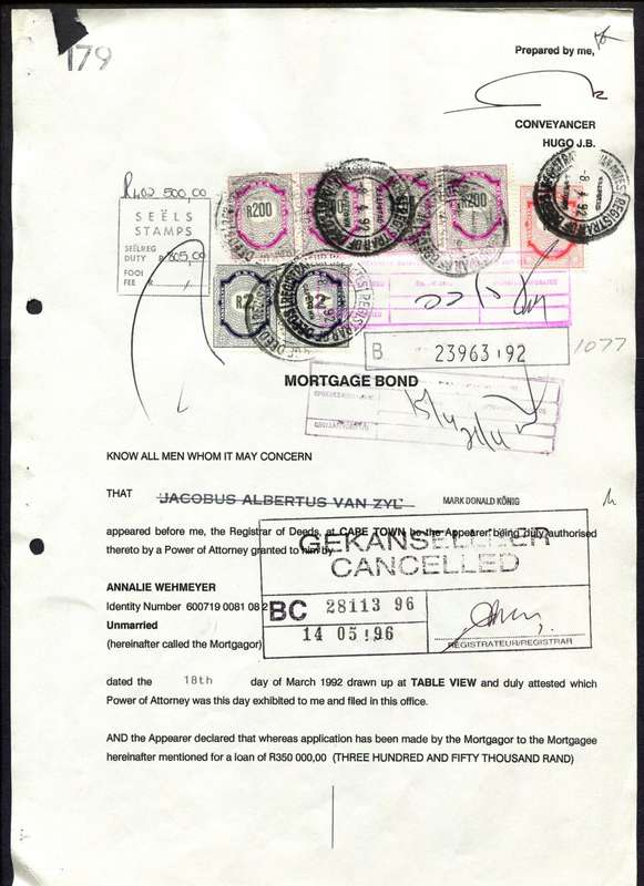RSA - Document - Stamp Page Only