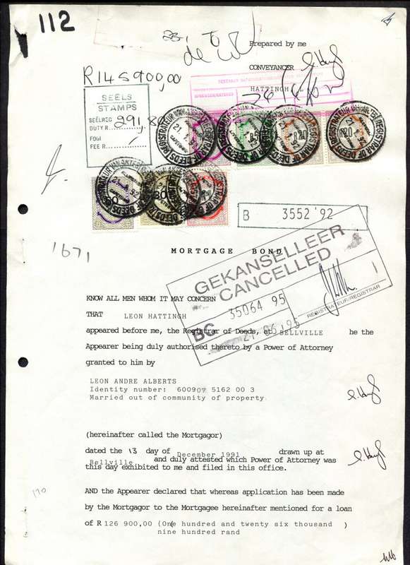 RSA - Document - Stamp Page Only