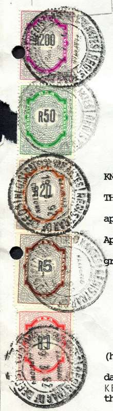 RSA - Document - Stamp Page Only