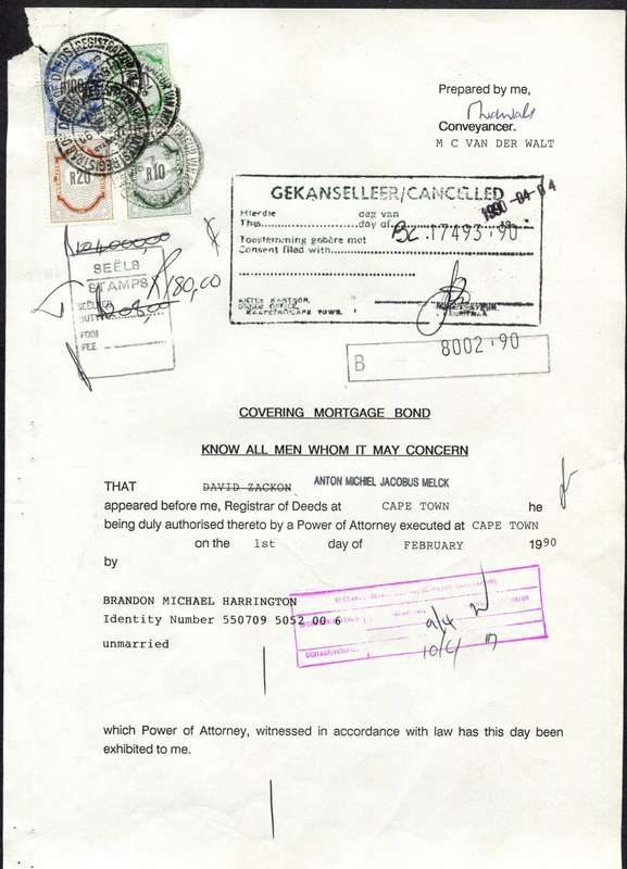 RSA - Document - Stamp Page Only