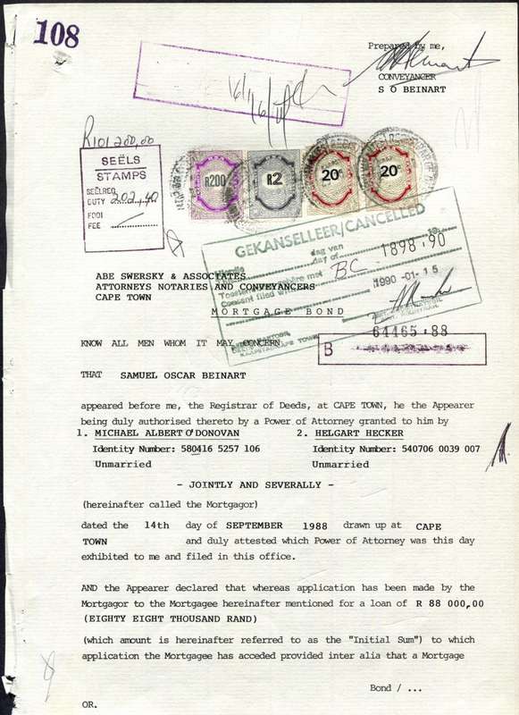 RSA - Document - Stamp Page Only