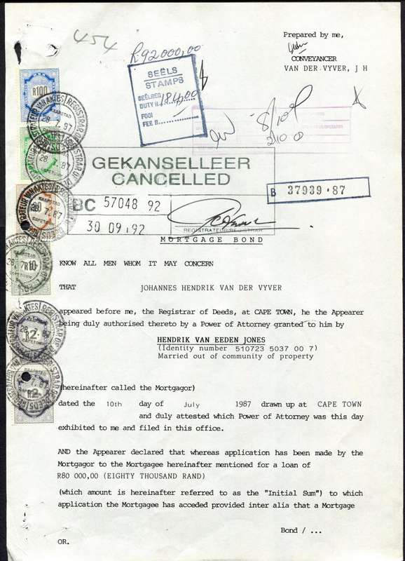 RSA - Document - Stamp Page Only