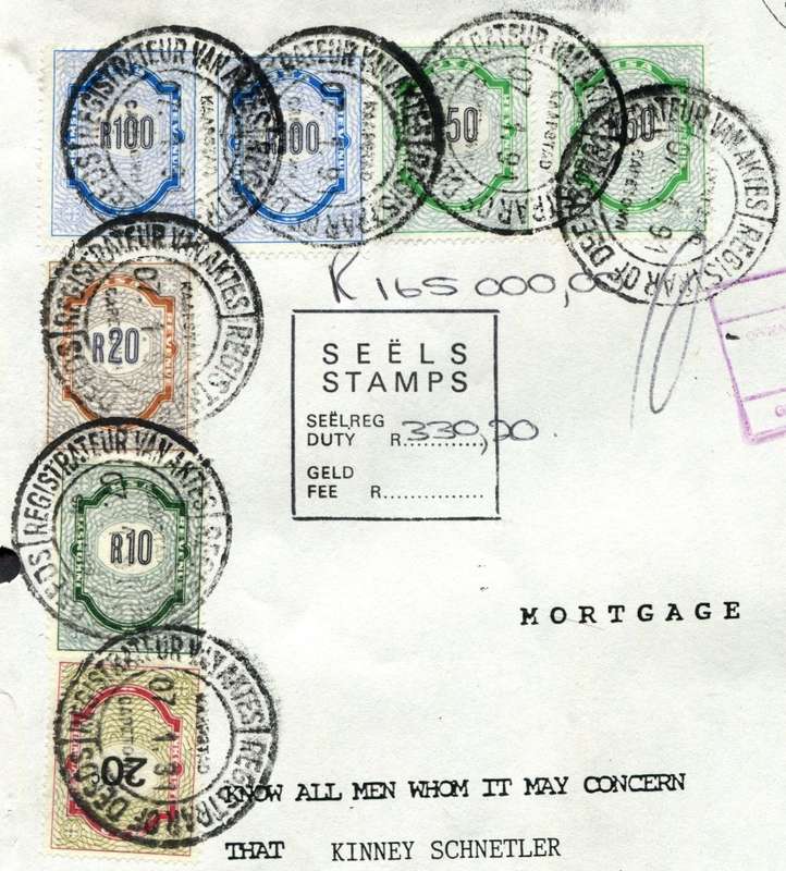 RSA - Document - Stamp Page Only