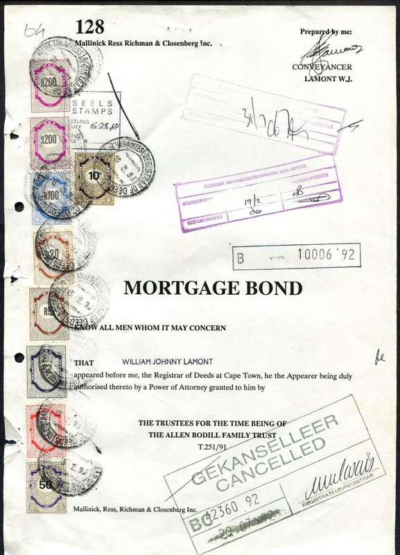 RSA - Document - Stamp Page Only