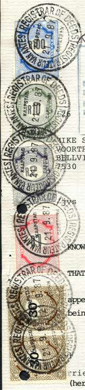 RSA - Document - Stamp Page Only