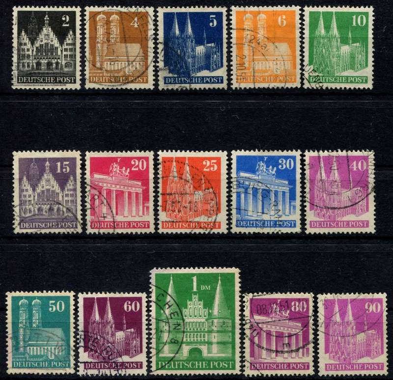 Germany - 1948 - Perforation 14 - Used