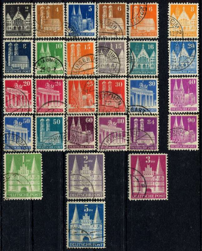 Germany - 1948 - Perforation 11 - Used