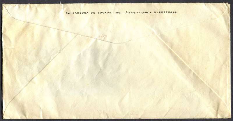 Taxed Cover From Portugal to Rhodesia