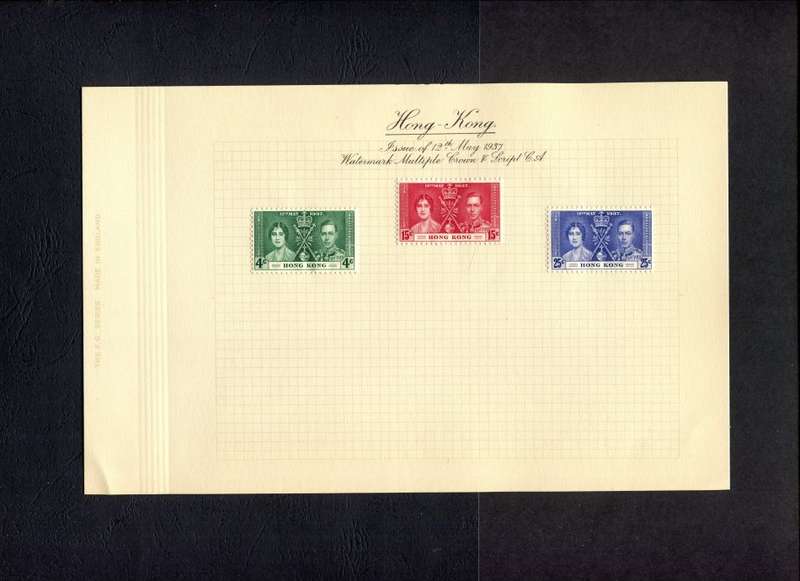 1937 Coronation - Complete Omnibus + Some Extras - Mounted (Hinged) In Album