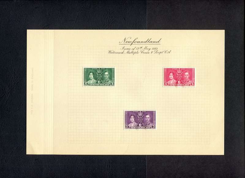 1937 Coronation - Complete Omnibus + Some Extras - Mounted (Hinged) In Album