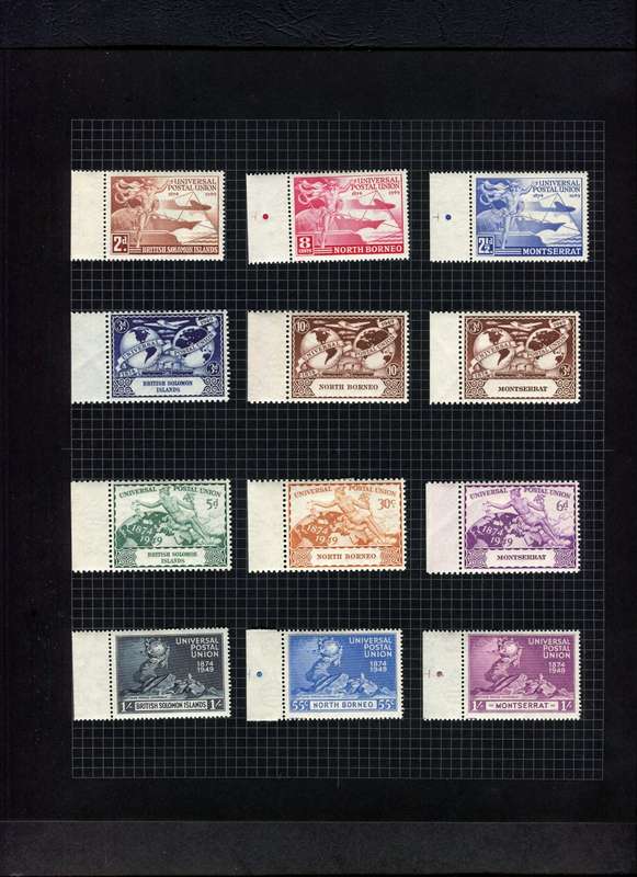 1949 UPU - Complete Omnibus + Some Extras - Mounted (Hinged) (On Stamps) In Album