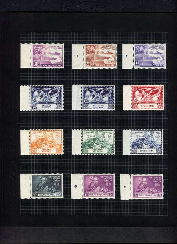 1949 UPU - Complete Omnibus + Some Extras - Mounted (Hinged) (On Stamps) In Album