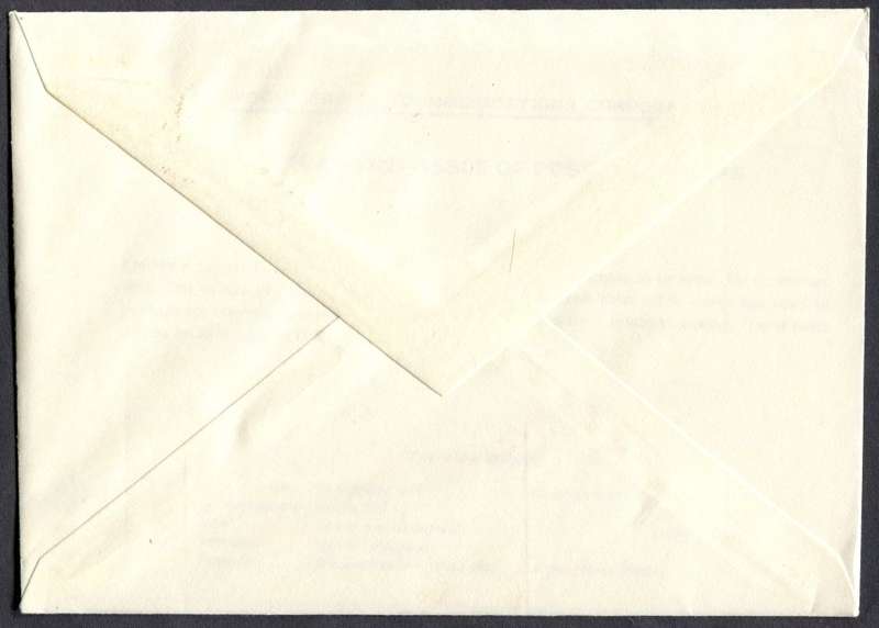 Rhodesia - Cover - Minor Variety