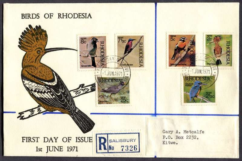 Rhodesia - FDC - 1971