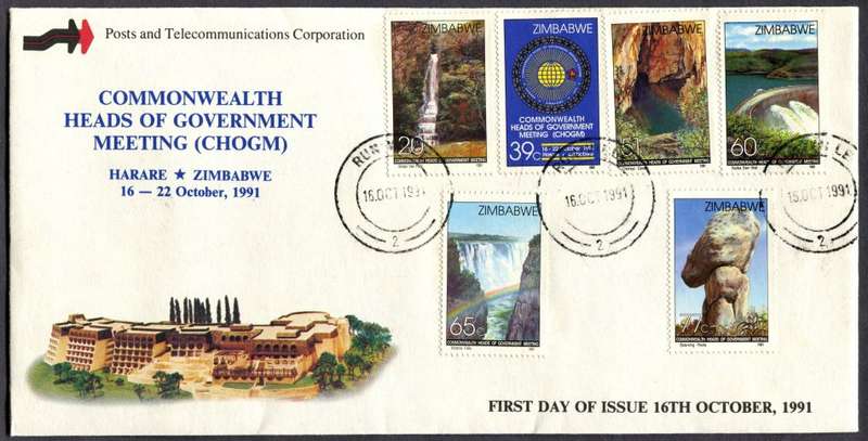 Zimbabwe - FDC - 1991