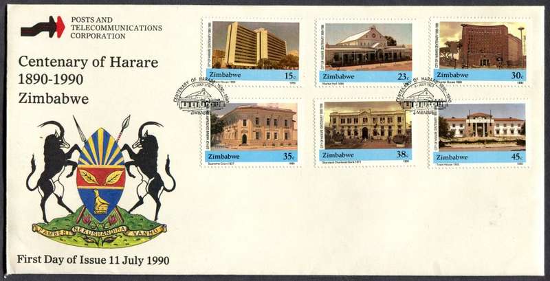 Zimbabwe - FDC - 1990
