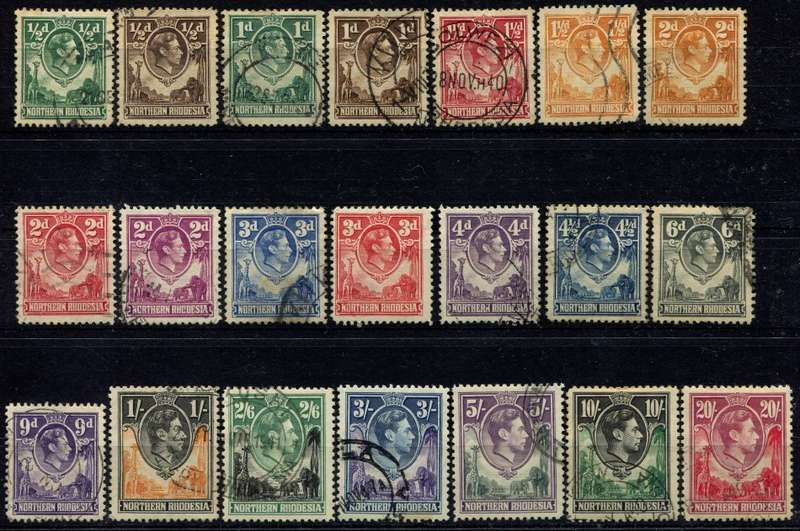 Northern Rhodesia - 1938 - Used