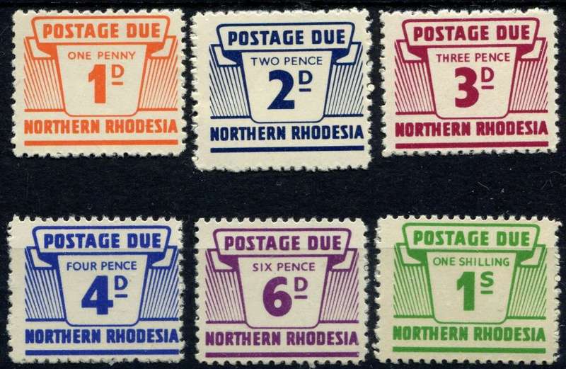 Northern Rhodesia - Postage Due - 1963 - MNH