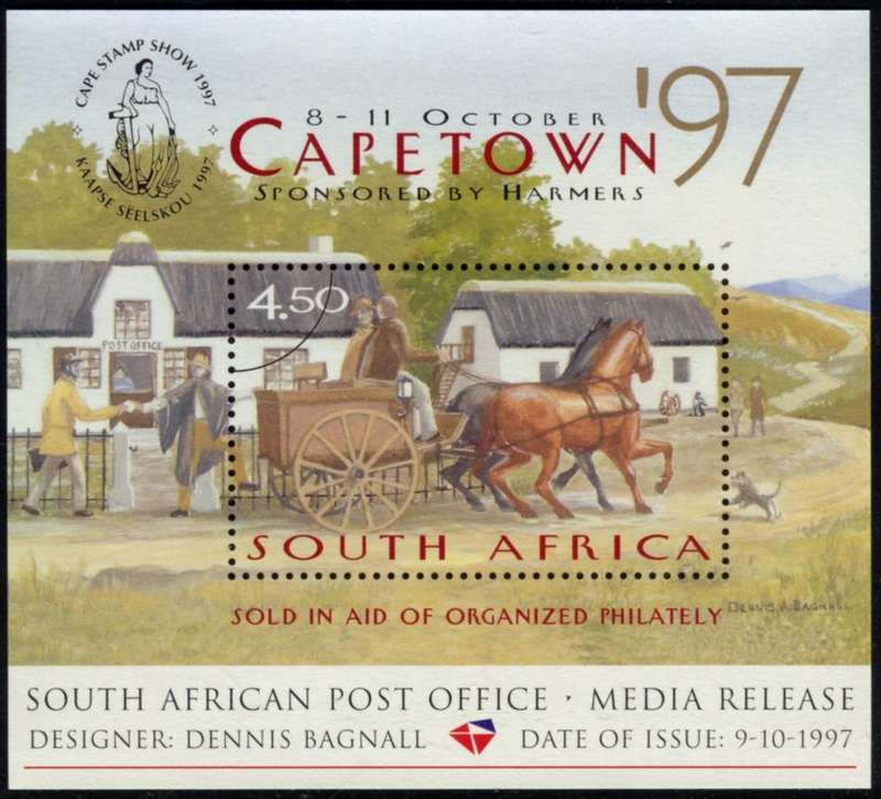 RSA - Miniature Sheet - Cinderella - Press Release - 1997 - MNH