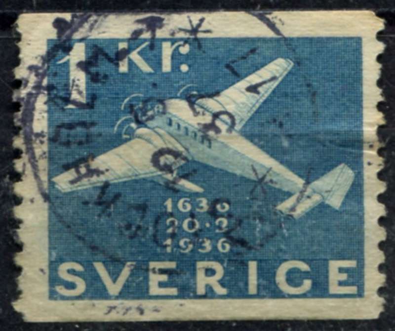 Sweden - Aircraft - 1936 - Used