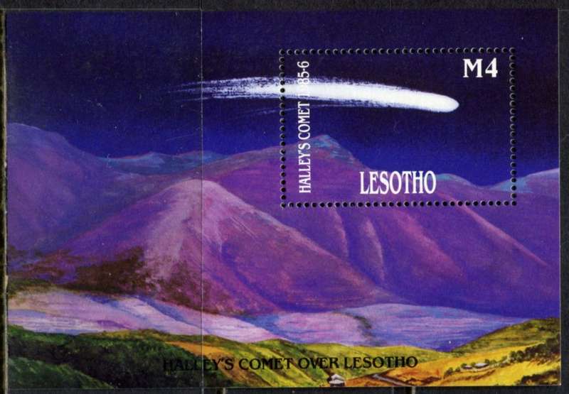 Lesotho - Space - Miniature Sheet - 1986 - MNH