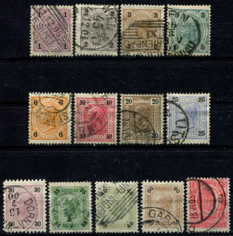 Austria - 1899 - Used