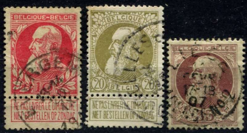 Belgium - 1905 - Used