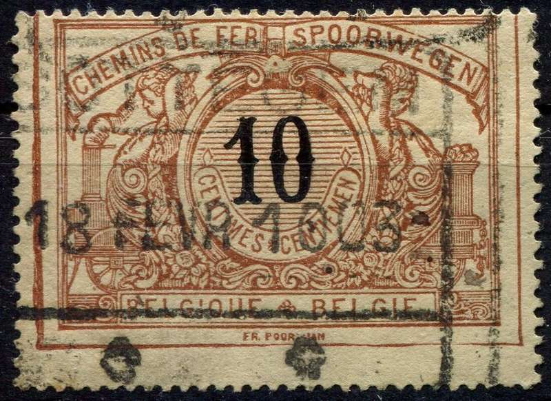 Belgium - 1895 - Used