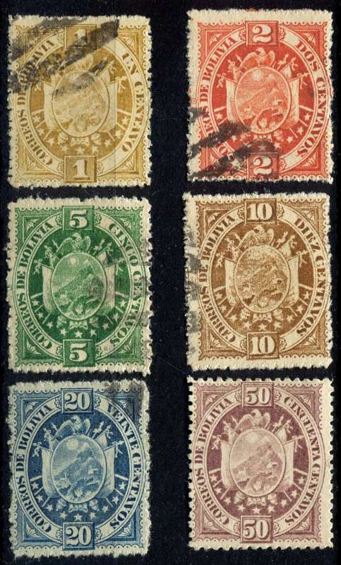 Bolivia - 1894 - Used