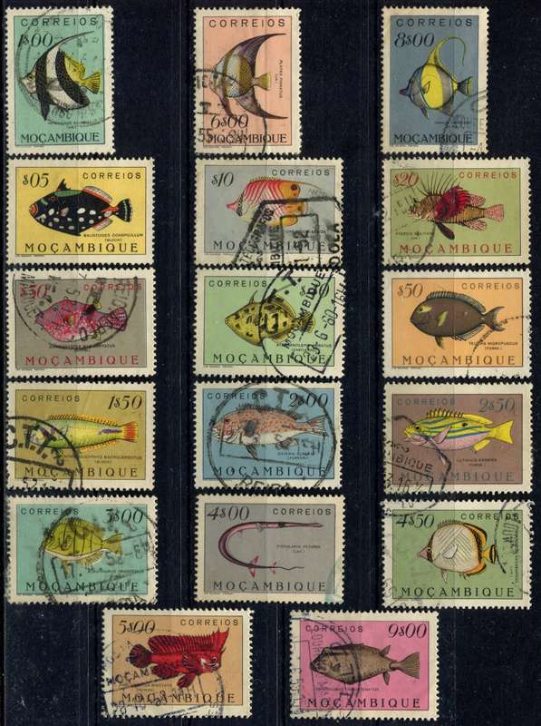 Mozambique - Fish - 1951 - Used