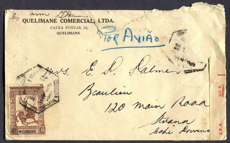 Mozambique - Cover - Opened By Censor