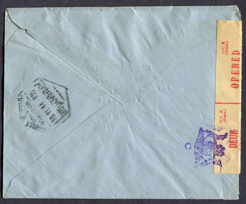 Mozambique - Cover - Opened By Censor