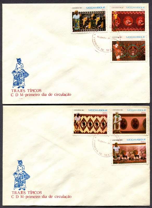 Mozambique - Set of 2 Covers
