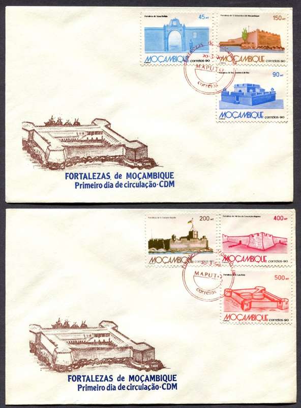 Mozambique - Set of 2 Covers