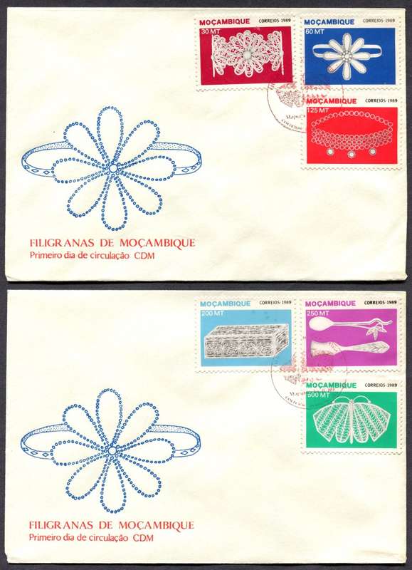 Mozambique - Set of 2 Covers