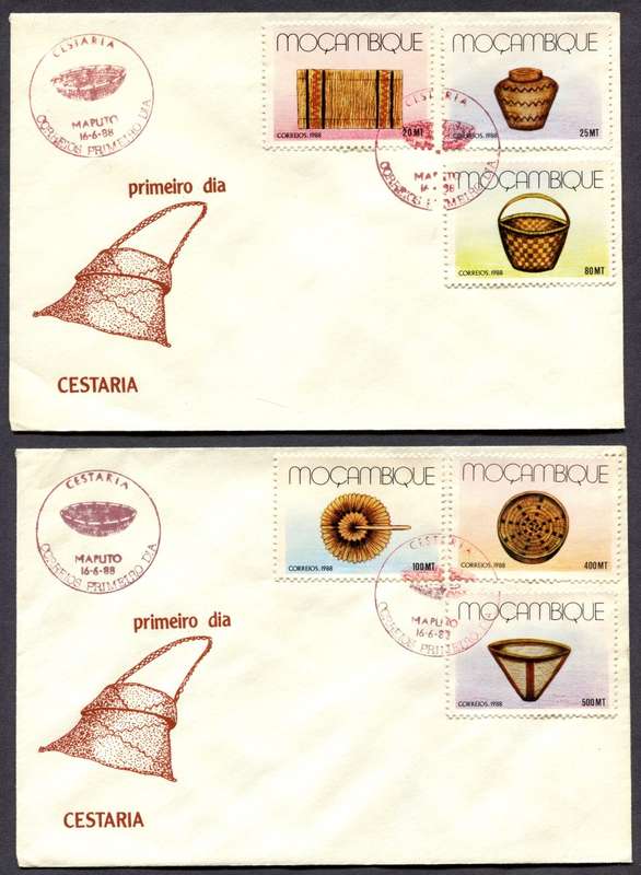 Mozambique - Set of 2 Covers