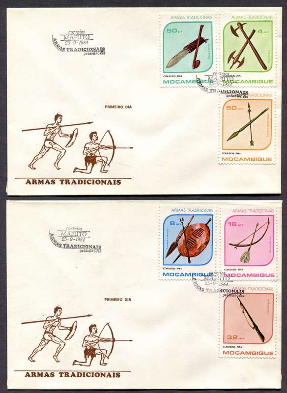 Mozambique - Set of 2 Covers