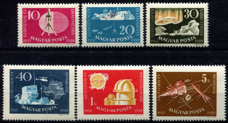 Hungary - Space - 1959 - MNH