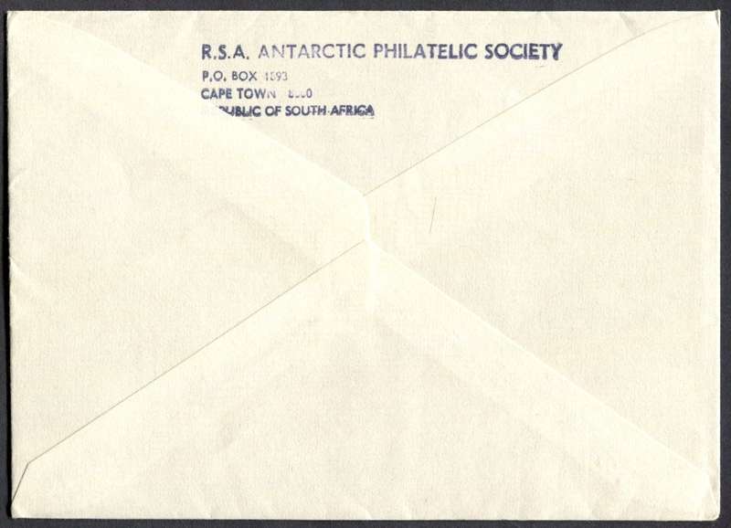 Tristan Da Cunha - Cover Posted At Sea