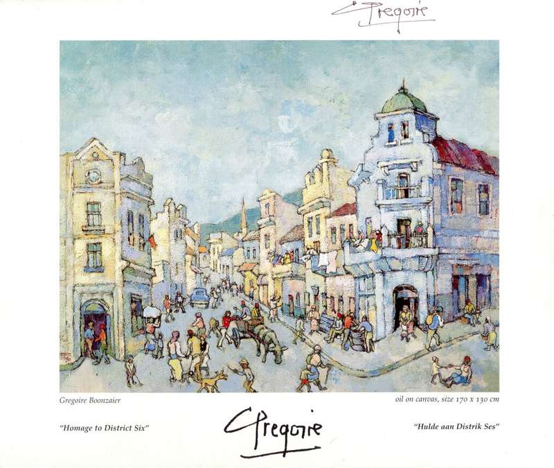 Mass Produced Print Signed By Artist (Top) - Size 19.6 cm x 15 cm on 22.4 cm x 21.0 cm Thick Paper